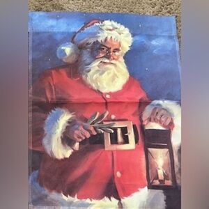 Santa Clause Flag Outdoor Christmas Decorative Flags for outdoor and indoor